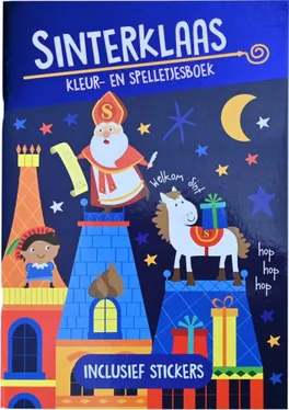 Kleur- en activiteiten boek Sinterklaas