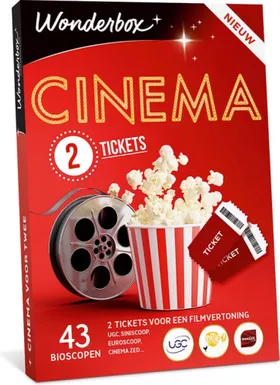 Wonderbox cadeaubon - Cinema voor twee