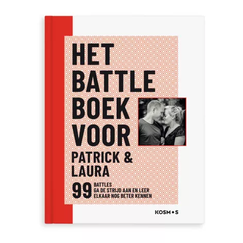 Het Battle boek voor koppels personaliseren